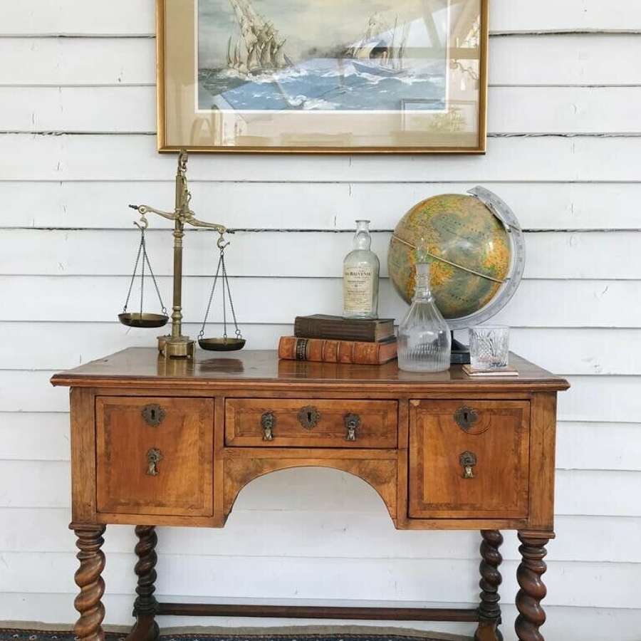 18th Century walnut sideboard