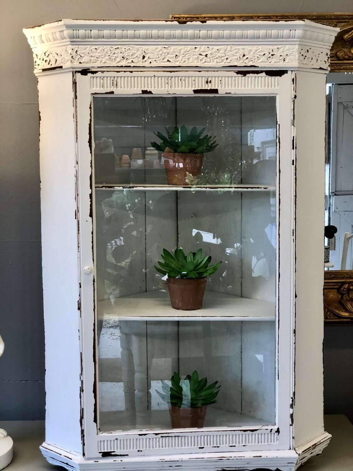 Victorian painted cabinet
