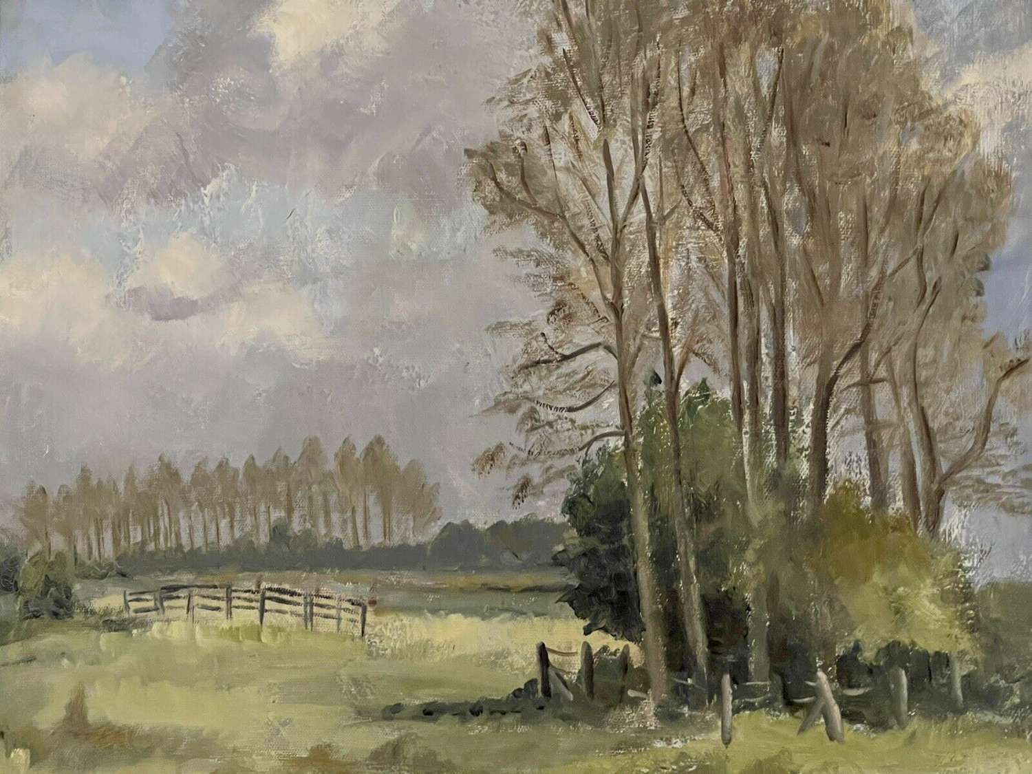 Landscape painting M Hogg