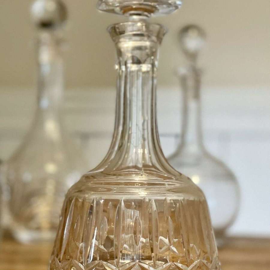 19th Century Cut Glass Decanter