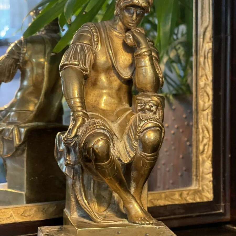 Laurent de Medici brass sculpture