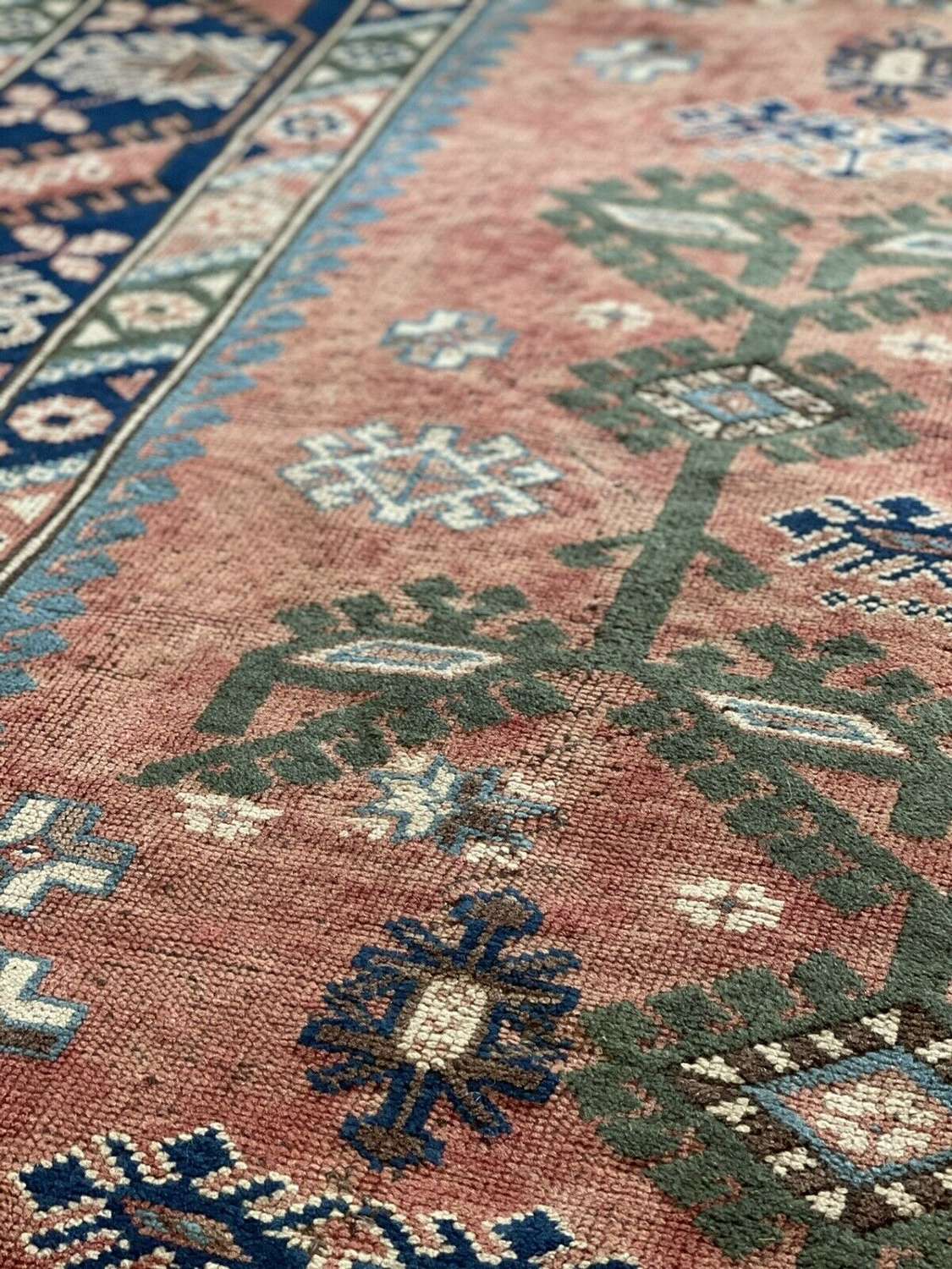 Vintage Kazak rug