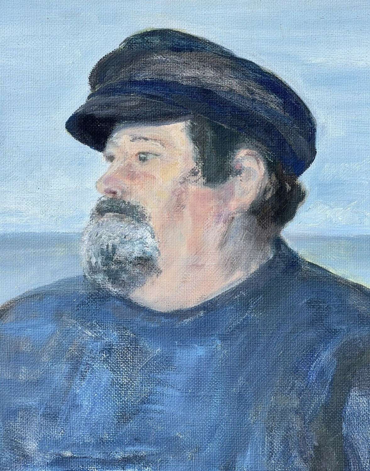 Cornish fisherman portrait