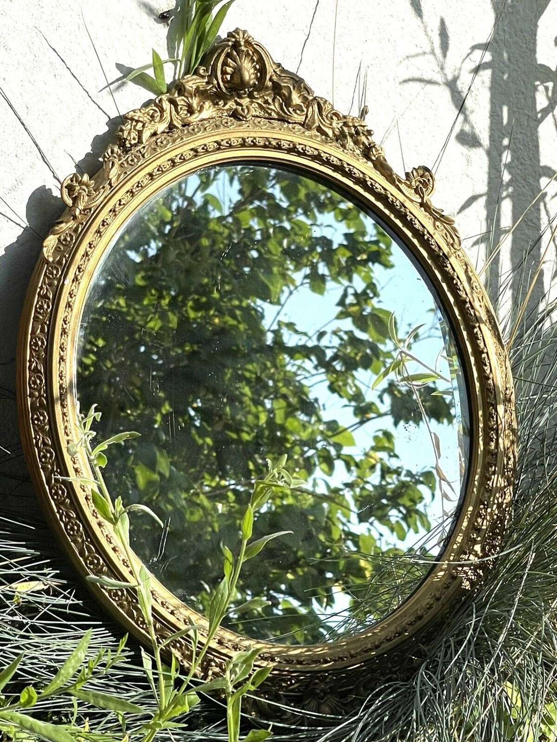 19th Century gilt mirror.