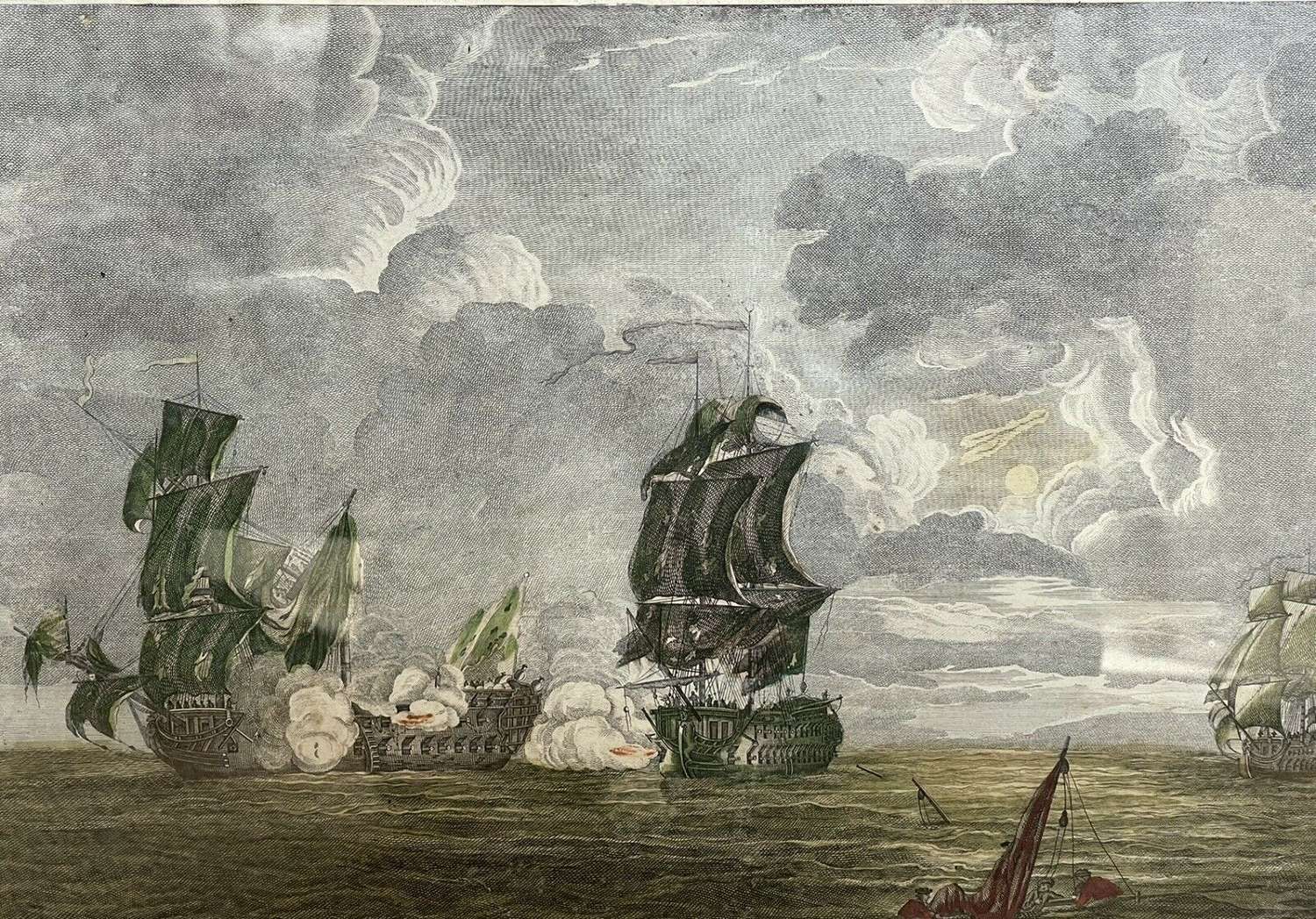 The Battle of Cartagena, 28th February 1758: Capture of the Foudroyant