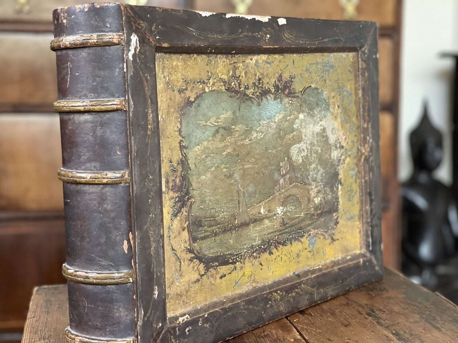 Antique Coutry house library book safe