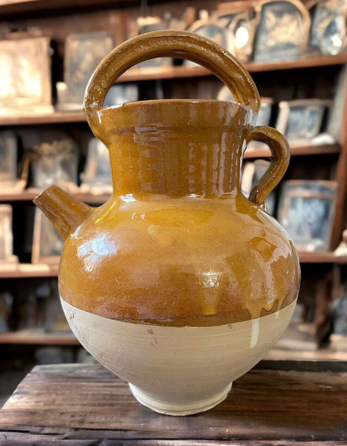 19th French century Provencal water jug