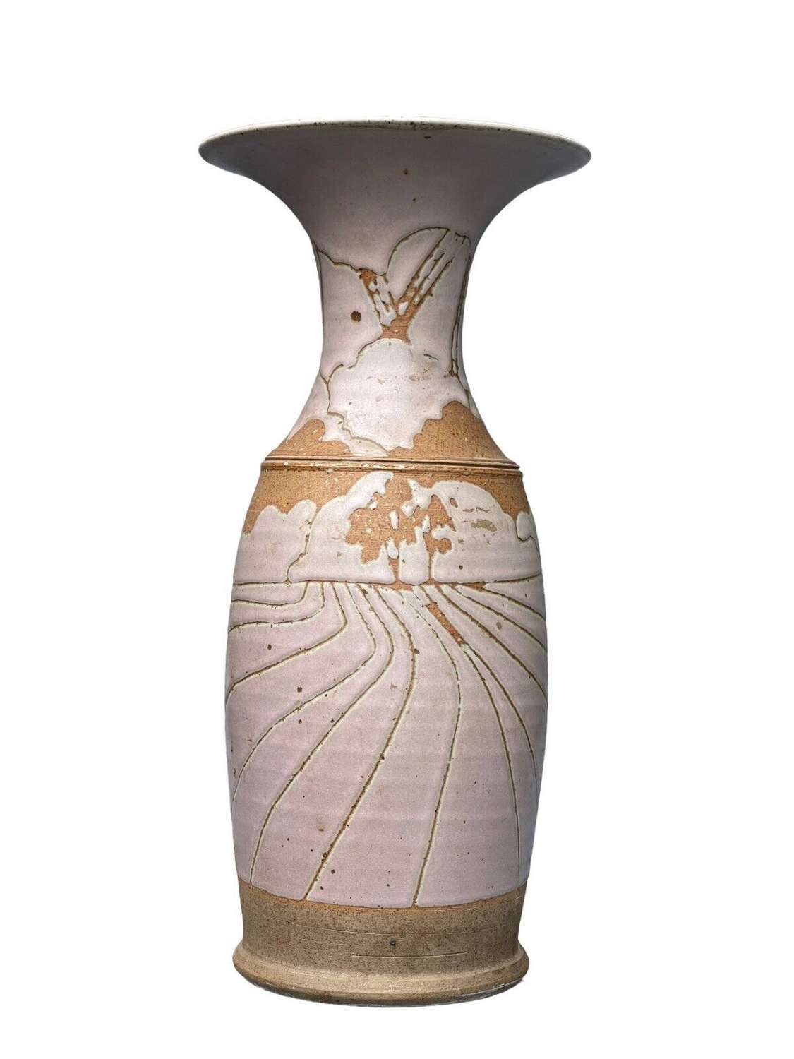 Marie Hamer studio pottery vase