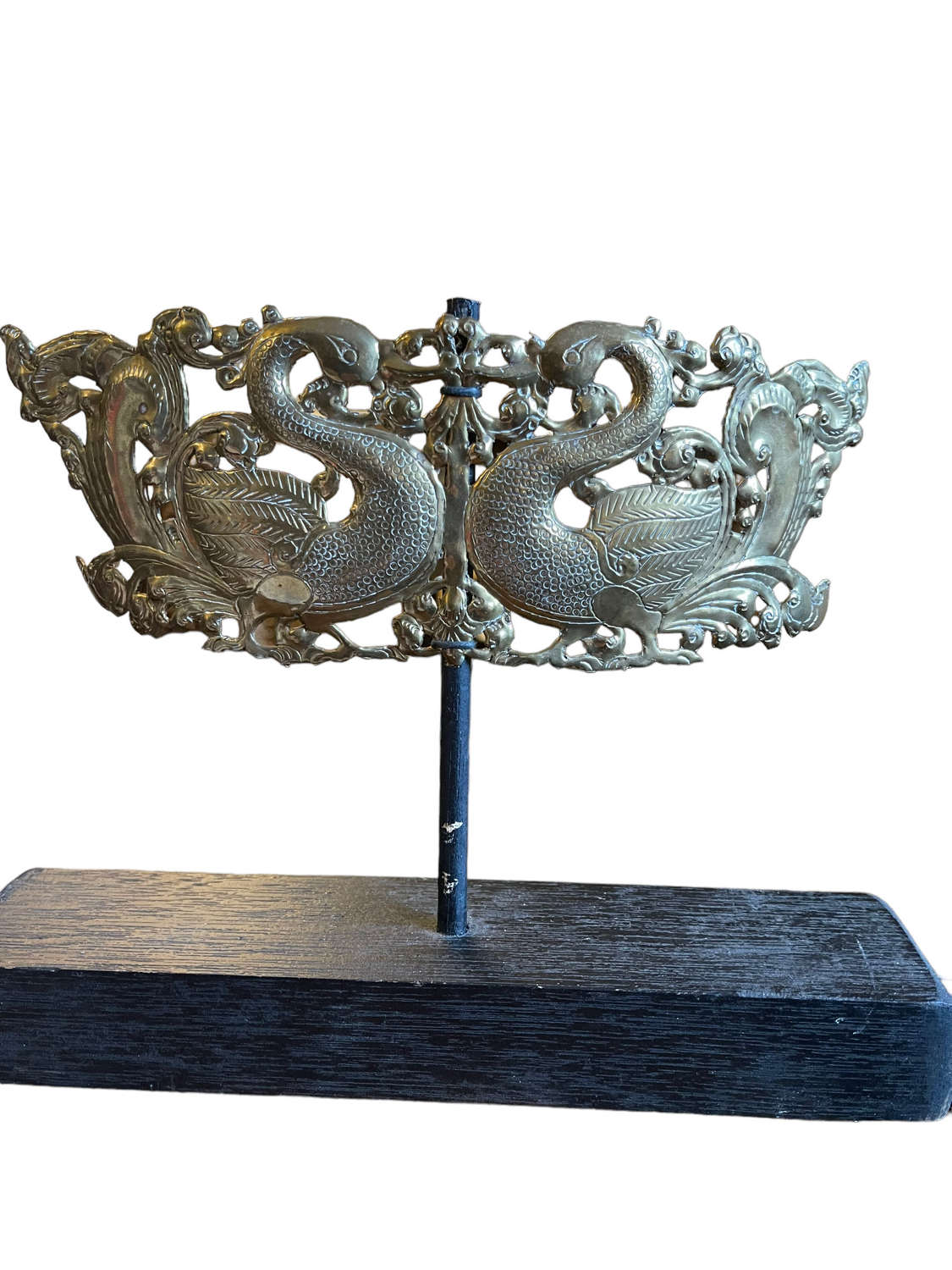 Antique brass decorative Swan Ornament 18th Century