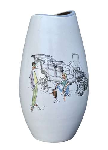 A vintage 50-60's JASBA KERAMIK vase