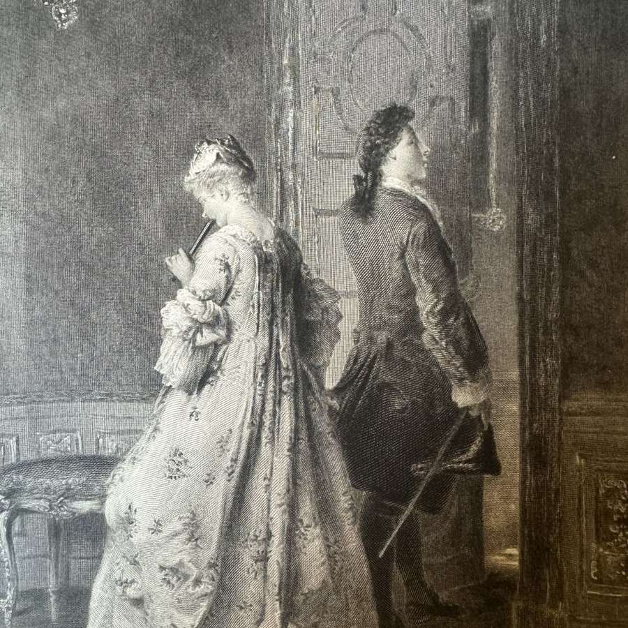 PANCRAZ KORLE The Tiff 1879 engraving