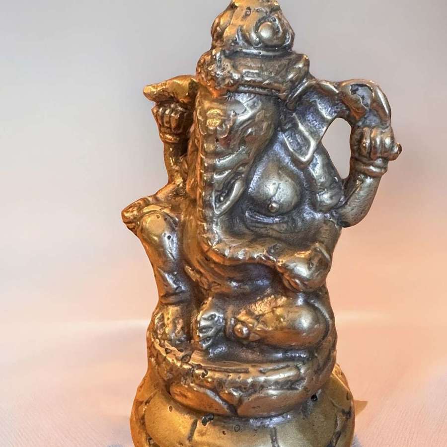 Mintaure brass figure of Ganesh