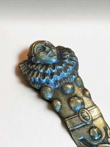Antique clown letter opener circa 1900