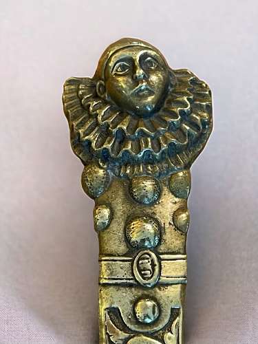 Antique clown letter opener circa 1900