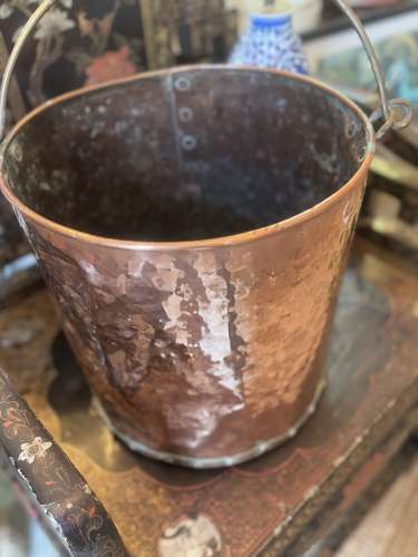 19th Century Dutch copper milk pail