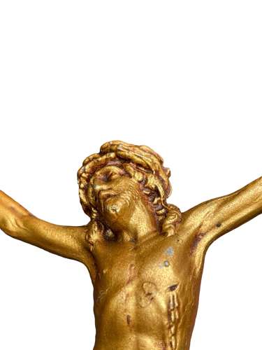 French Rosewood crucifix circa 1900