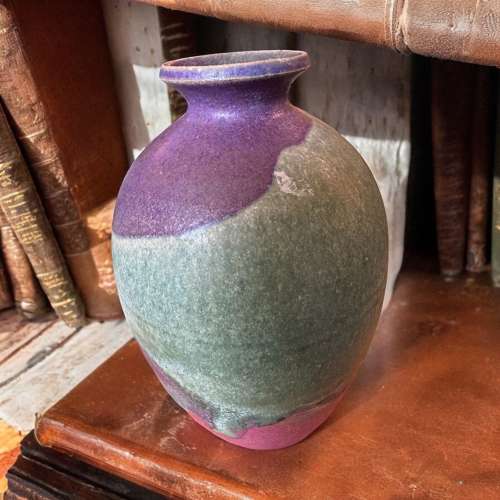 Vintage studio pottery vase