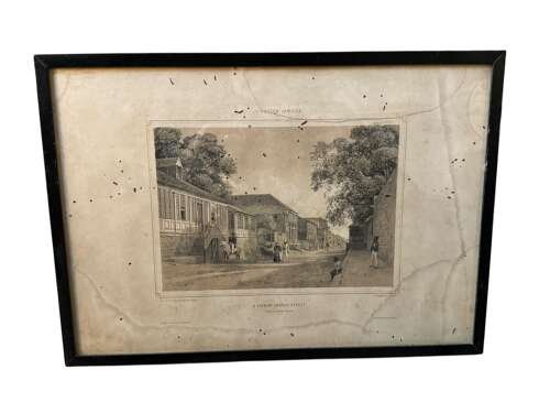 Set of 6 Antique Kingston Jamaica Engravings A Duperly 19th Century