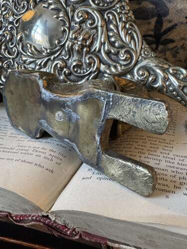 Vintage Egyptian Revival Brass Camel Trinket Box