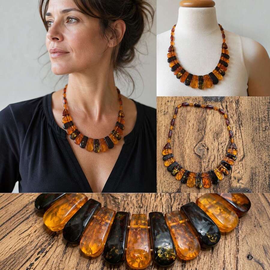 Vintage Baltic Amber necklace