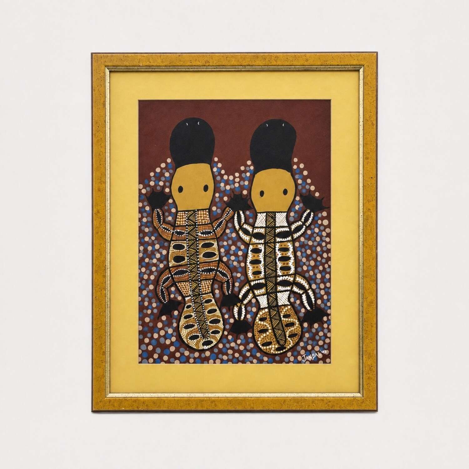 Shirley Shindley ‘Platypus’ Kuku Yalanji Aboriginal Painting Australia